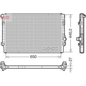 Radiador, arrefecimento do motor DENSO DRM32049