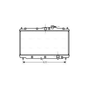 Arrefecedor do motor AVA COOLING HD2078