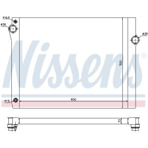 Radiator NISSENS NIS 60768