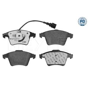 Bremsbelagsatz, Scheibenbremse MEYLE 025 237 4619/PD