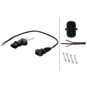 Sensor, posição da árvore de cames HELLA 6PU 012 681-011