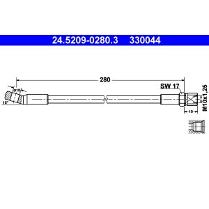 Remleiding ATE 24.5209-0280.3