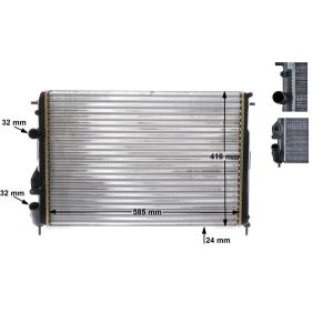 Arrefecedor do motor MAHLE CR 493 000S