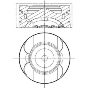 Kolben MAHLE 001 PI 00189 000