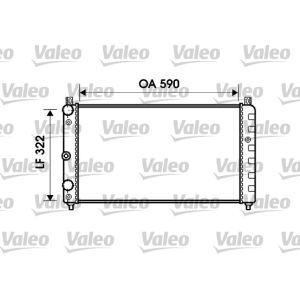 Motorkühler VALEO 732479