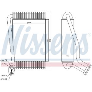 Verdamper, airconditioning NISSENS 92143