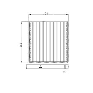 Filtro, ar do habitáculo  FEBI BILSTEIN 173612