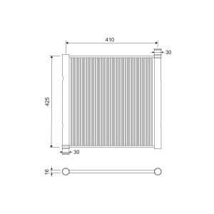 Radiateur moteur VALEO 701211