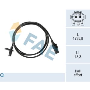 Nopeusanturi, ABS FAE 78749