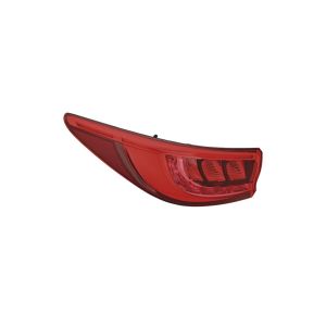 Luz traseira, direita (24V, vermelho) VALEO 047061