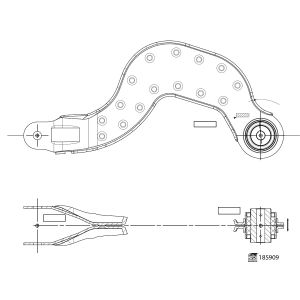 Lenker, Radaufhängung FEBI BILSTEIN 185909