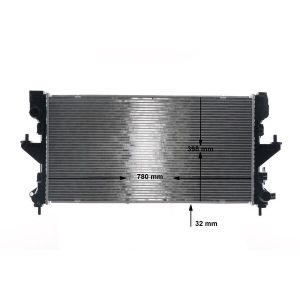 Arrefecedor do motor MAHLE CR 2106 000S