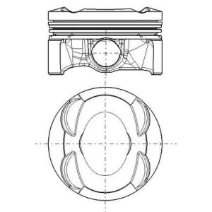 Pistão MAHLE 039 PI 00138 002