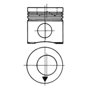 Piston KOLBENSCHMIDT 92982600