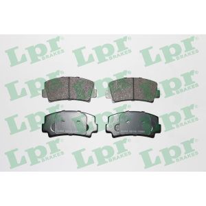 Bremsbelagsatz, Scheibenbremse LPR 05P168