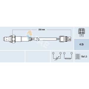 Sonde lambda FAE 77129