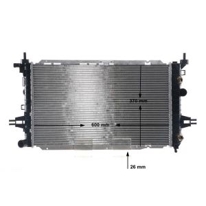 Arrefecedor do motor MAHLE CR 2105 000S