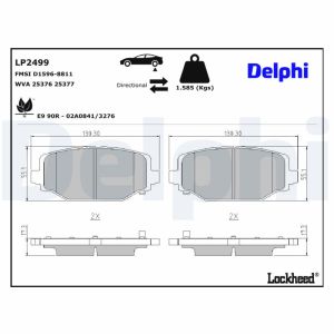 05P903 LPR Kit pastiglie freni | AUTODOC prezzo e recensioni