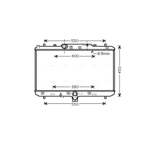 Raffreddatore motore AVA COOLING SZA2086