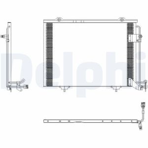 Condenseur (climatisation) DELPHI TSP0225432