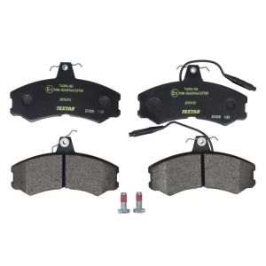 Conjunto de pastilhas de travão TEXTAR 2074101
