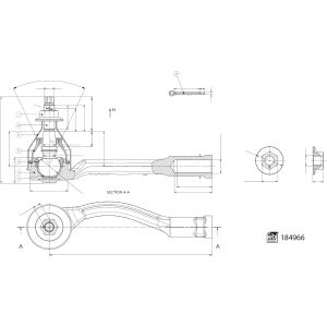 Spurstangenkopf FEBI BILSTEIN 184966