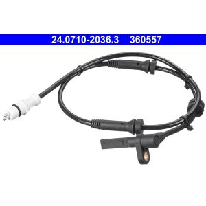 Sensor do ABS traseiro, direito ATE 24.0710-2036.3