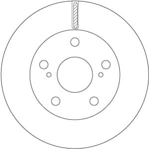 Disco de freno TRW DF6782S
