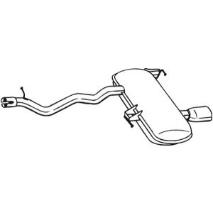 Takaäänenvaimennin BOSAL 278-673