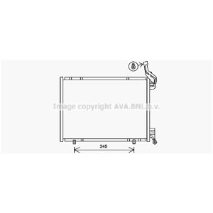 Condensador, aire acondicionado AVA COOLING FD5640