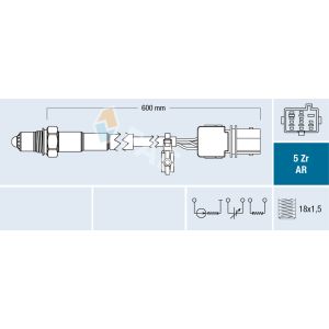 Sensor Lambda FAE 75138