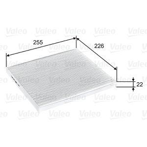 Innenraumfilter VALEO ESSENTIAL VALEO 715804