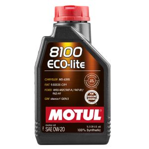 Óleo de motor MOTUL 108534 8100 Eco-Lite 0W20 1L