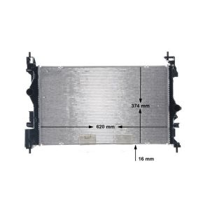 Arrefecedor do motor MAHLE CR 1199 000S