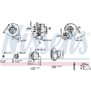 Supercharger, drukvulling NISSENS 93109