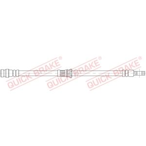 Flexible de frein QUICK BRAKE 58.898