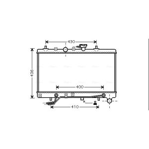 Motorkühler AVA COOLING KA2035