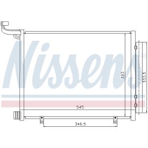 Condensator, airconditioning AVA COOLING FD5723D
