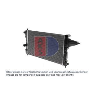 Motorradiateur  AKS DASIS 150950N