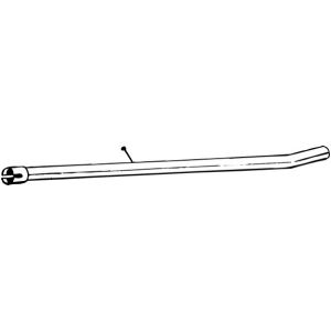 Tubo de escape BOSAL 800-217