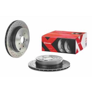 Disco de travão BREMBO XTRA LINE BREMBO 09.A198.1X, 1 Peça