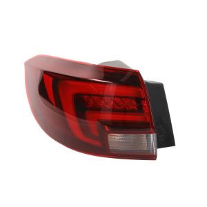 Luz traseira, direita (24V, vermelho) VALEO 047077