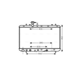 Arrefecedor do motor AVA COOLING SZA2085