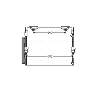 Condenseur (climatisation) AVA COOLING TO5560D