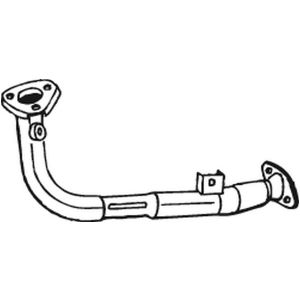Tubo de escape BOSAL 741-001