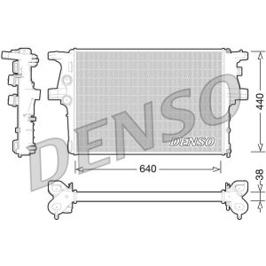 Radiator, motorkoeling DENSO DRM12008