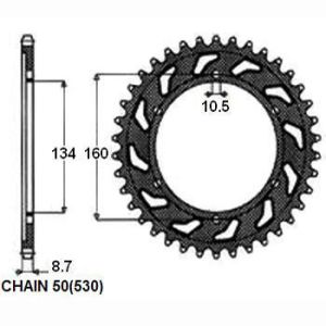 équipement, derrière SUNSTAR SUNR1-5635-41