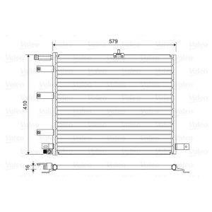 A/C-kondensor VALEO 814490