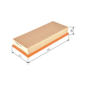 Luftfilter BOSCH FILTRY 1 457 433 052