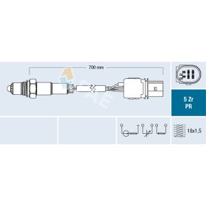 Sensor Lambda FAE 75034